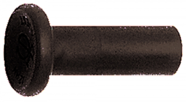 Verschlussstopfen POM, Stutzen 28 mm, Farbe schwarz