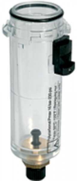 Polycarbonatbehälter mit Handablassventil, BG 1