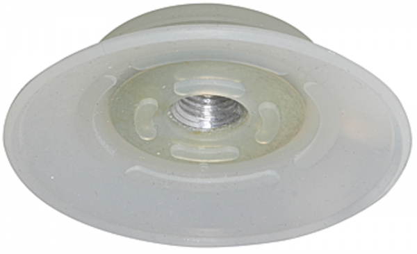 Flachsauger rund, PFG ø: 25 mm, Silikon