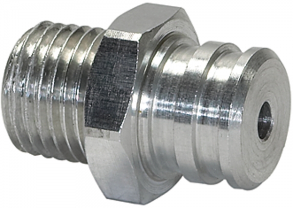 Anschlussnippel für Flachsauger, oval, »SGO«, M5 AG Ø15,5/18x6