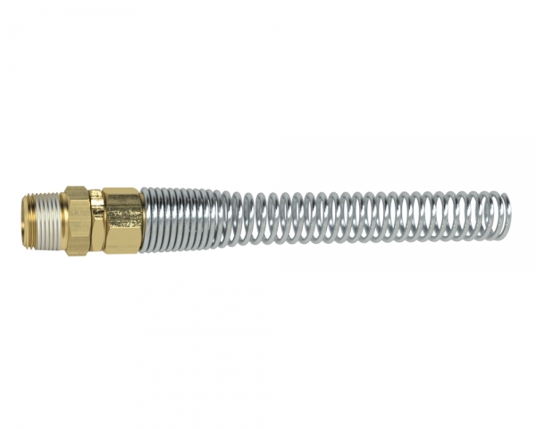 Drehbare Verschraubung, Knickschutz, R 1/4, Schlauch-Ø 10x8