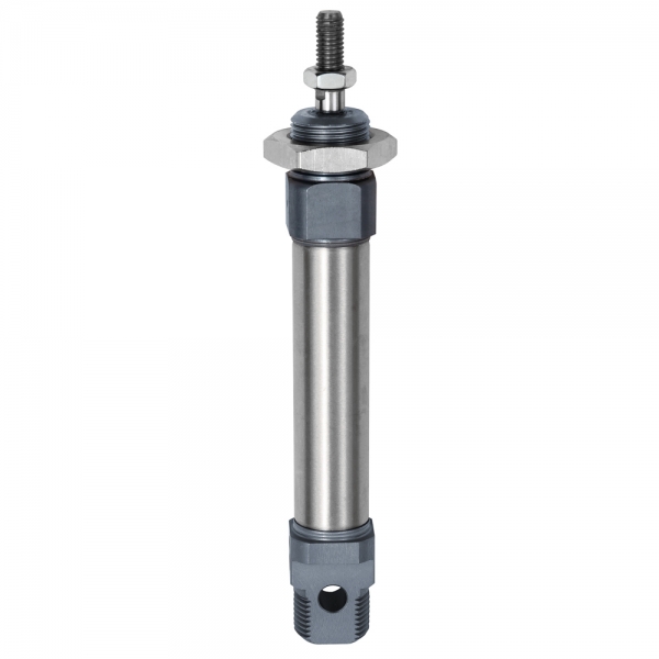 Rundzylinder, einfachwirkend, Magnet, Kolben-Ø 16, Hub 25, M5