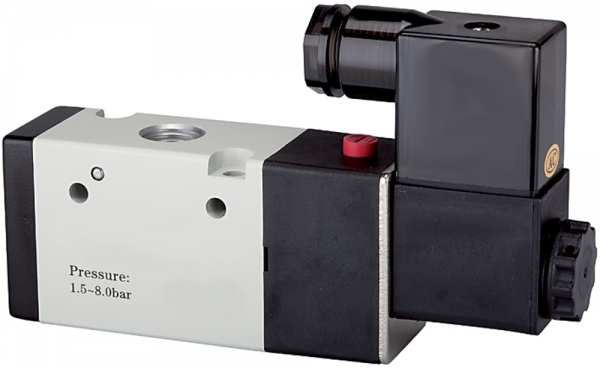 3/2-Wegeven elektropn., monost., NC, G 1/8, 230V, 50 Hz, 750l/min