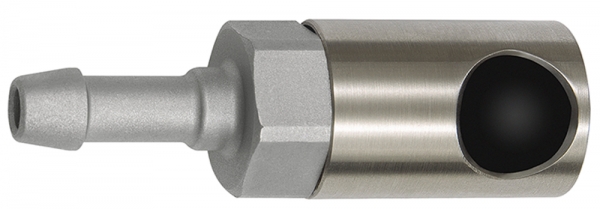 Druckknopf-Sicherheitskupplung NW 6, ISO 6150 C, ES, Tülle LW 10