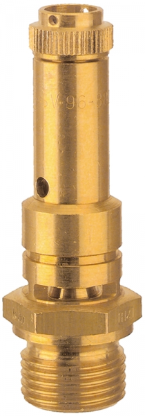 Sicherheitsventil DN 8, Messing, G 3/8, Ansprechdruck 13 bar