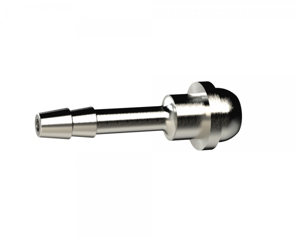 Schlauchtülle mit Kugelnippel, für Schlauch LW 10, Messing vern.