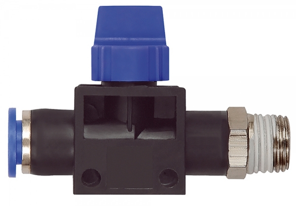 3/2-Wegeventil »Blaue Serie«, Steckanschluss, R 3/8 a., S-G Ø12mm