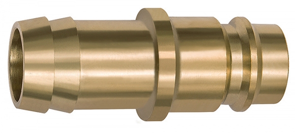 Einstecktülle für Kupplungen NW 19, Messing blank, Tülle LW 19