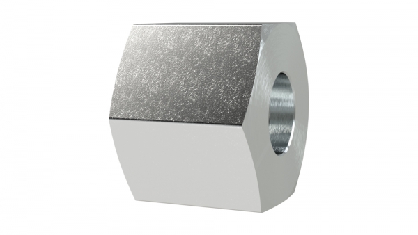 Überwurfmutter, M30x2,0, Rohr-Außen-Ø 20 mm, SW1 36, Stahl verz.