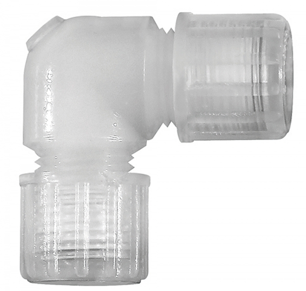 Winkel-Schlauchverbindung, für Schlauch 6/8 mm, PFA