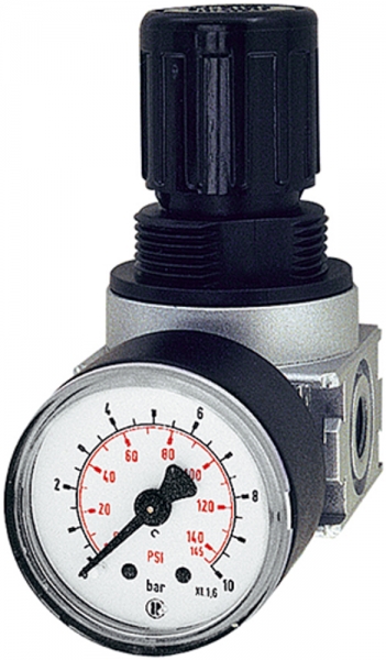 Druckregler »multifix-mini« inkl. Mano, BG 0, G 1/4, 0,5 - 10 bar
