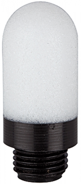 Kunststoff-Schalldämpfer, G 1/2, Porenweite 40 - 50 µm