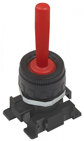 Handhebel, rot, monostabil