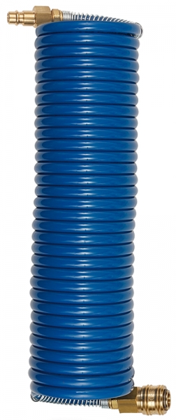 Spiralschl.-Kupplung-Set, Standardkpl., Nylon, ø 9,5x7,9, 2,5 m