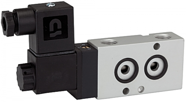 3/2-Wegeventil, NAMUR, mono, NC, Alu eloxiert, G 1/4, 230 V, 50Hz