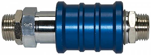 Hand-Schiebeventil, G 1/8 AG, SW 14, PN max. 10 bar
