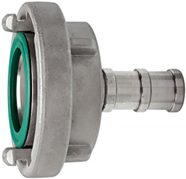 Storz-Kupplung, Stutzen, drehbar, ES V4A, Storz-Größe 25-D, LW 25