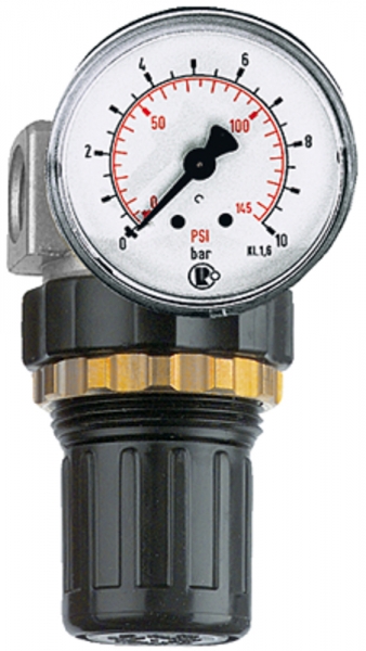 Druckregler »Standard-mini«, Schalttafelmutter, G 1/4, 0,5-16 bar