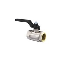 Kugelhahn Standardausf., Handhebel schwarz, IG/IG, MS ver., G 3
