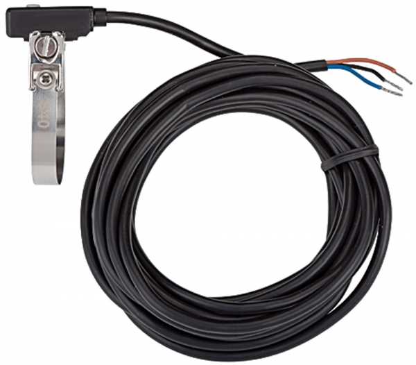 HALL-Sensor, 3 m Kabel, Rundzylinder »MI«/»MSI«, PNP, Kolben-Ø 20
