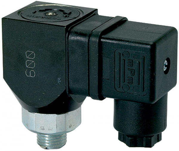 Druckschalter, Wechselkont. drehbar, Stahl ver., G 1/8, 10-70 bar