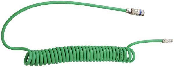 Spiralschl.-Kupplung-Set, funkenerosionsgesch., PU, ø 12x8, 8 m