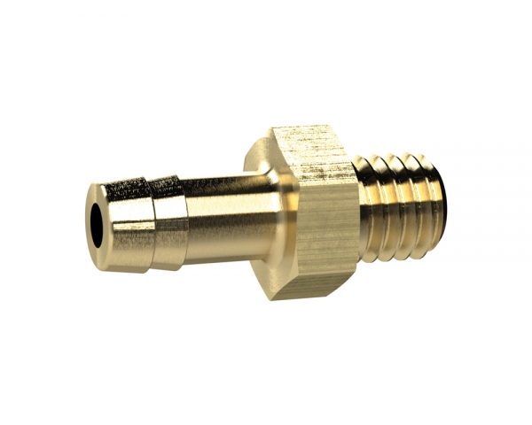 Einschraubschlauchtülle, M5, für Schlauch LW 4 mm, SW 7, MS