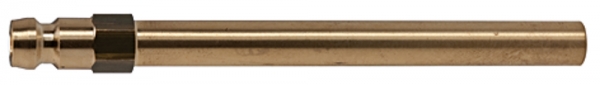 Stecknippel-Rohr DN 6, Rohr-Außen-Ø 8 mm, SW 11, Länge 63 mm