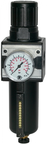 Filterregler »multifix«, Metallbehälter u. Sichtrohr, BG 1, G 3/8