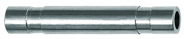 Stecknippel »metallica«, für Schlauch-Außen-Ø 6, Messing vern.