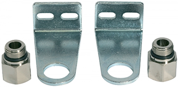 Haltewinkelsatz für Wegeventile, Höhe 120,0 mm, G 1/8
