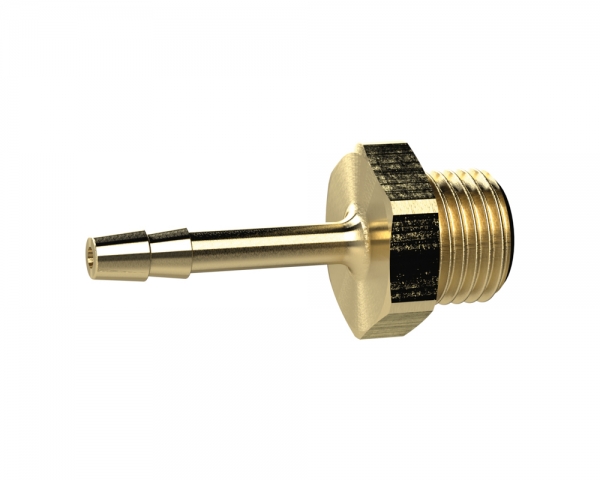 Einschraubschlauchtülle, G 1/4, für Schlauch LW 6 mm, SW 17, MS