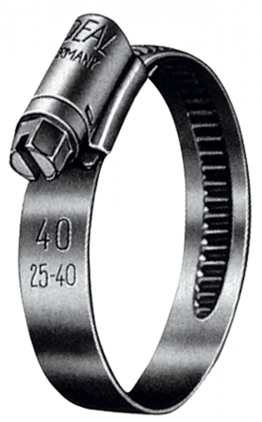 Schneckengewinde-Schl.schelle, Edelstahl (W5), 80 - 100 mm, 9 mm