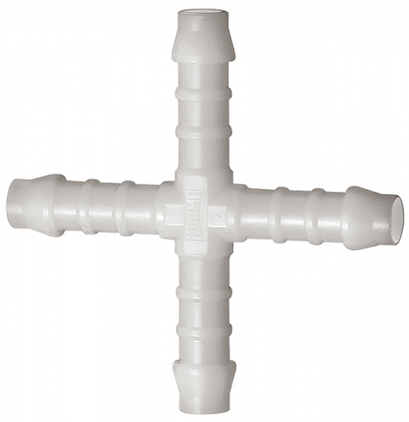 Kreuzverbindungsstutzen, für Schlauch LW 4 mm, POM