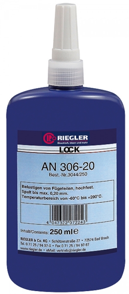 RIEGLER Lock AN 306-20, anaerober Klebstoff, hochfest, 50 ml