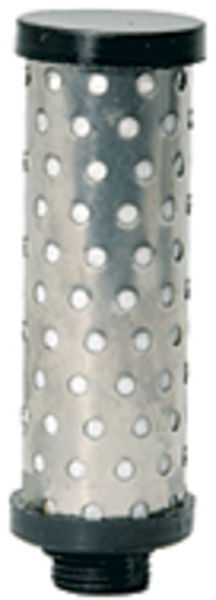 Aktivkohlefilterelement, Aktivkohle-POM, inkl. O-Ring, für G 1/8