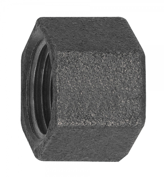 Kappe 300, Rp 1 i. Temperguss schwarz