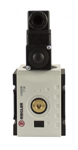 Verteiler »FUTURA«, BG 2, G 1/2, mit Druckschalter 0,5 - 10 bar