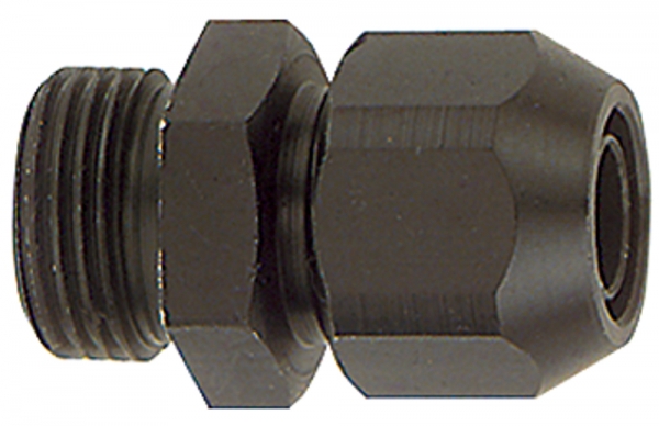 Einschraubverschraubung, Alu, für PVC-Gewebeschlauch 15x9, G 1/2
