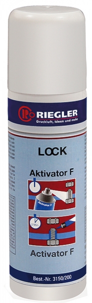 RIEGLER Lock Aktivator F, aktiviert passive Oberflächen, 200 ml