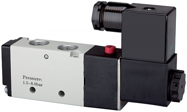 5/2-Wegeventil elektropneu. »4V« monost., G 1/4, 24VDC, 1300l/min