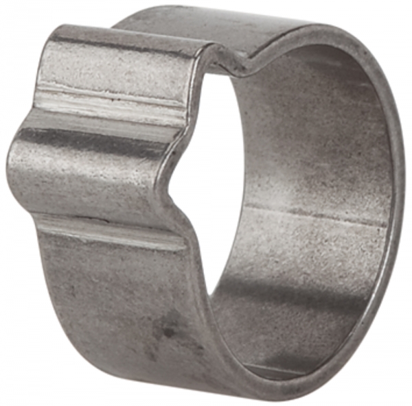 1-Ohr-Schl.klemme Edelstahl (W4), Spannbereich 11 - 13 mm, 6,5 mm
