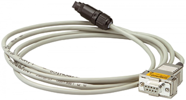 RS 232-Umsetzer, 2 m Kabel mit 9-poligem Sub-D-Stecker
