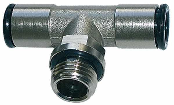 T-Einschraubverschr. »value line« drehbar G1/8 a., MS vern. Ø8mm