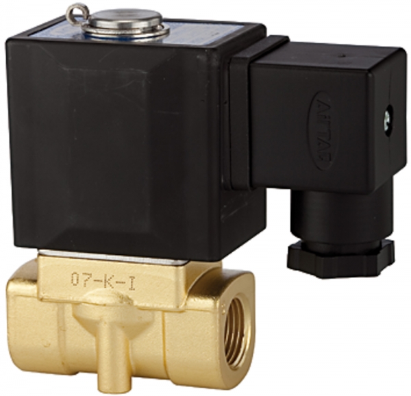 2/2-Wege-MV., »2W« MS, NC, direktg., 24 V DC, G 3/8, PN 0-30 bar