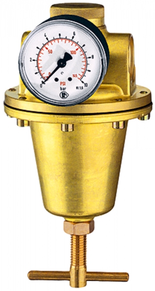 Konstant-Druckregler inkl. Manometer, BG 3, G 3/4, 0,5 - 6 bar