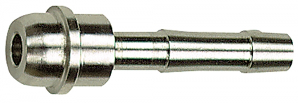 Tülle, Kugelnippel, für LW 6, für Überwurfmutter G 1/8, ES 1.4571