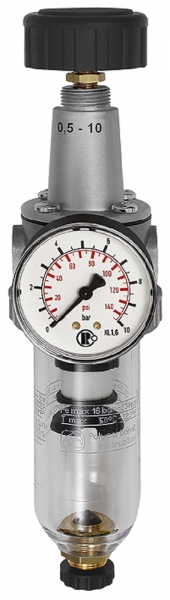 Filterregler »Standard«, mit Polycarbonatbehälter, BG 1, G 1/4