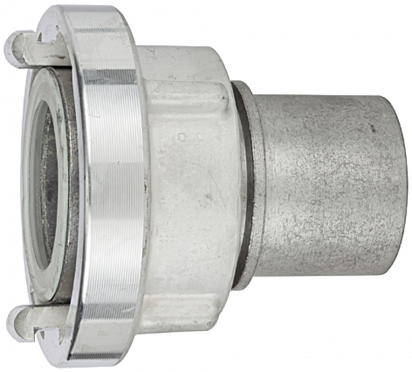 Storz-Kupplung, Stutzen, Schaleneinband, Alu, Größe 52-C, LW 50