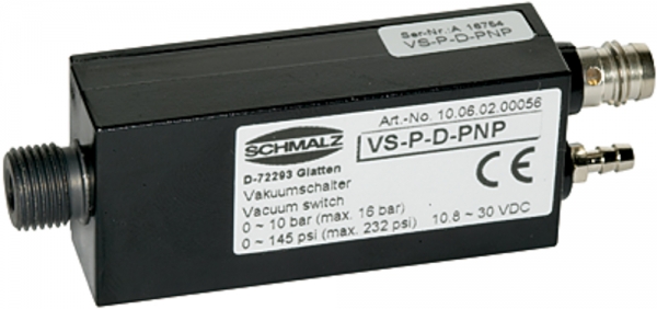 Druckschalter, Stecker M8, 4-polig, G 1/8 AG, M5 IG, M8x1 AG